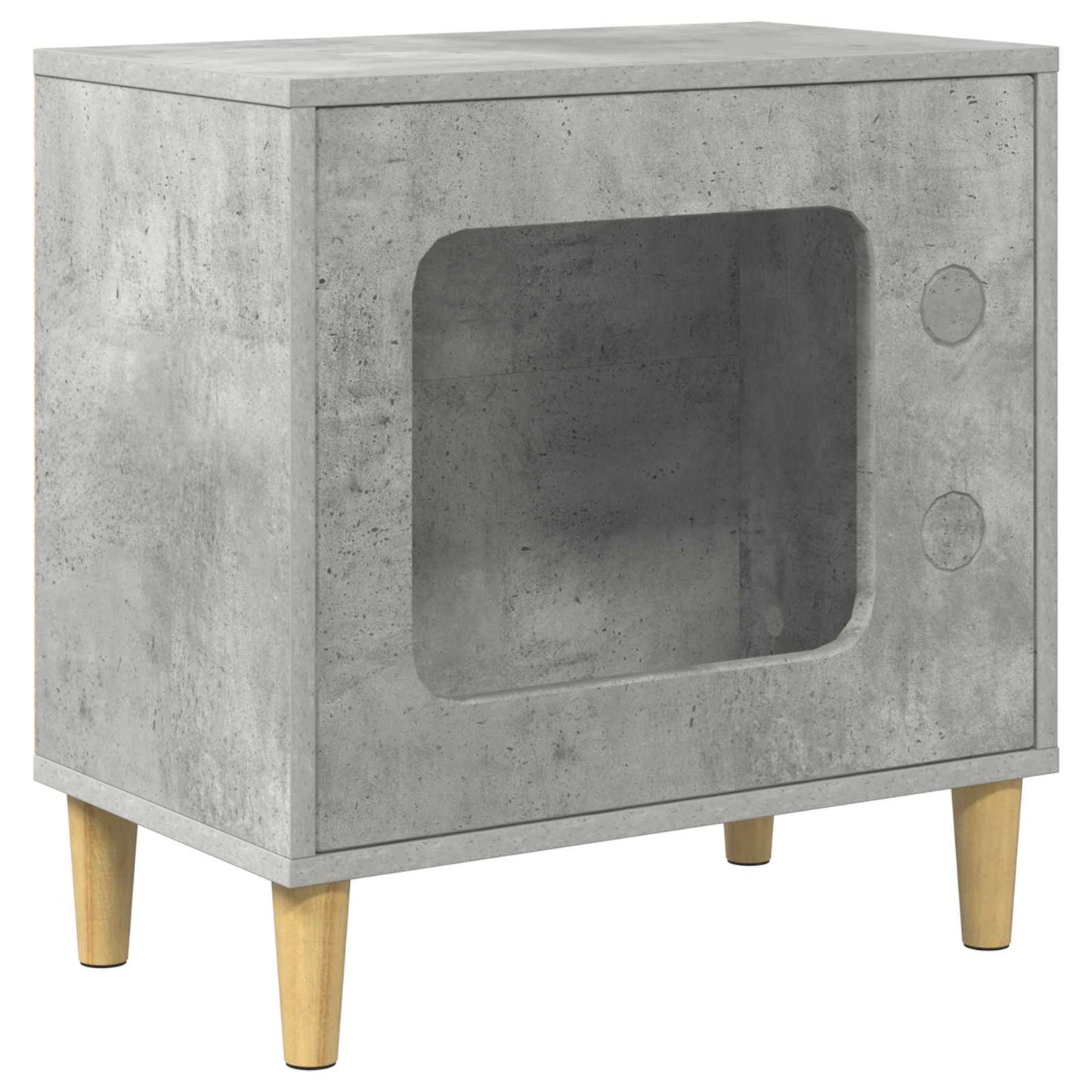 Katės namelis Betoninė 51 x 30 x 52 cm Apdirbta mediena