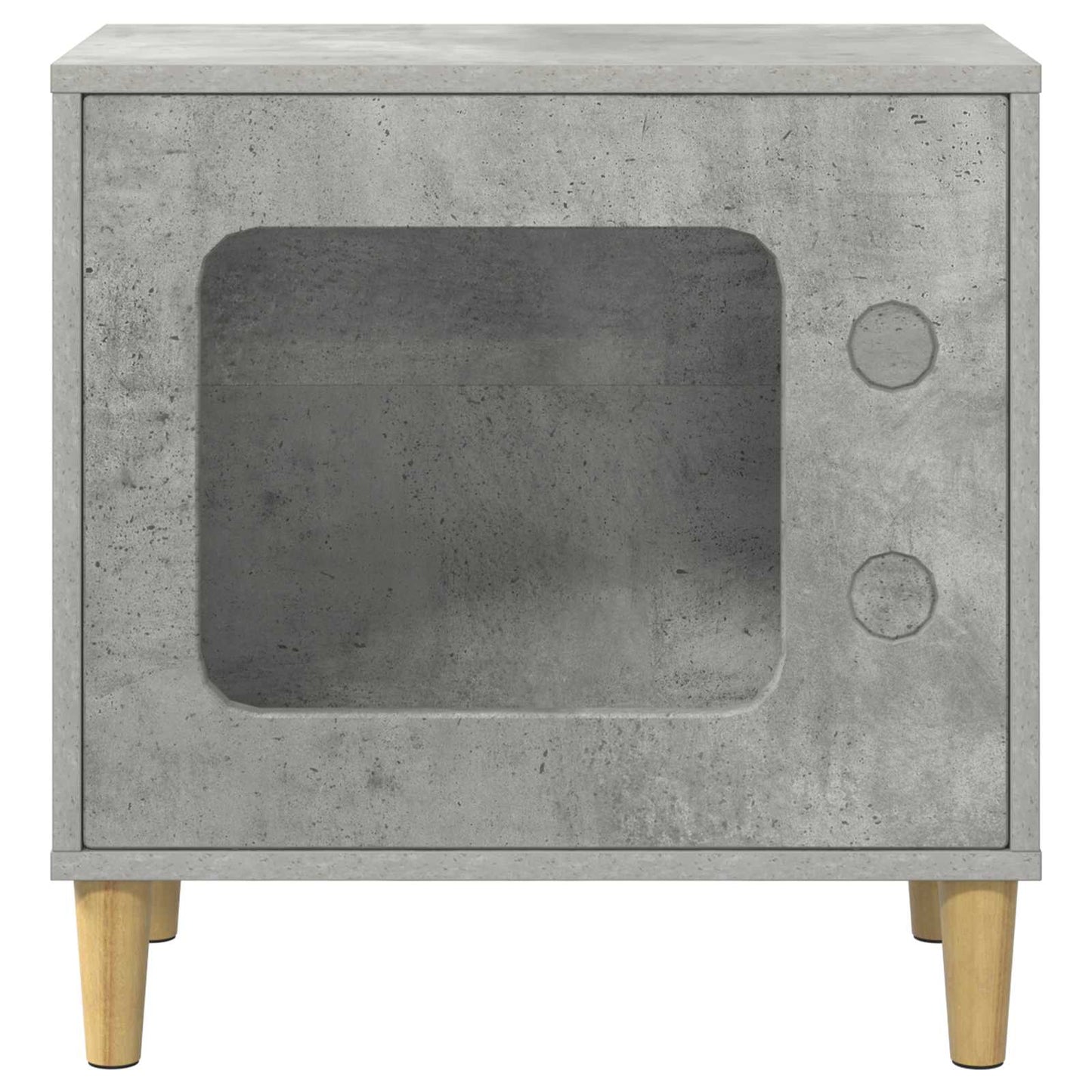 Katės namelis Betoninė 51 x 30 x 52 cm Apdirbta mediena