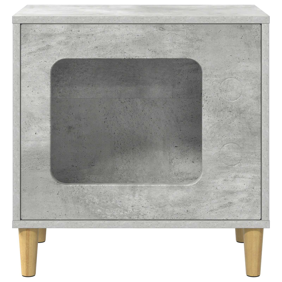 Katės namelis Betoninė 51 x 30 x 52 cm Apdirbta mediena