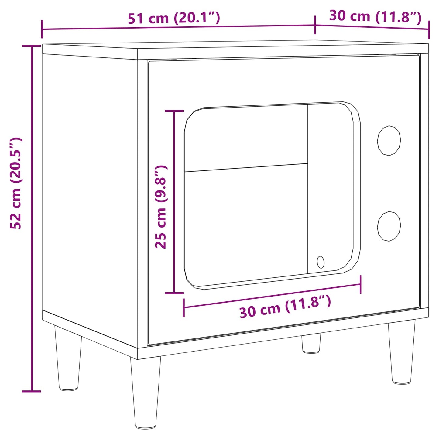 Katės namelis Betoninė 51 x 30 x 52 cm Apdirbta mediena