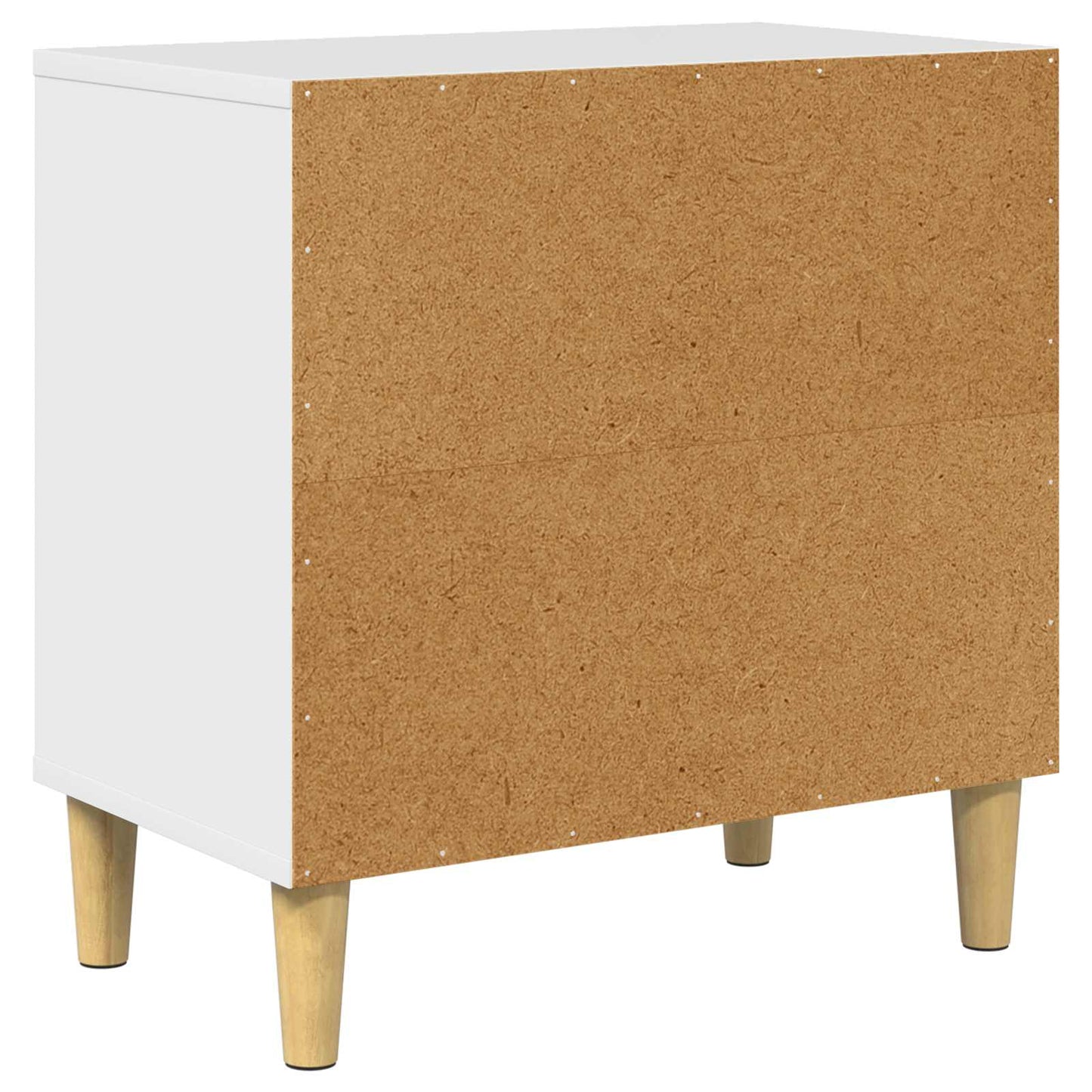 Katės namelis Blizgus baltas 51 x 30 x 52 cm Apdirbta mediena