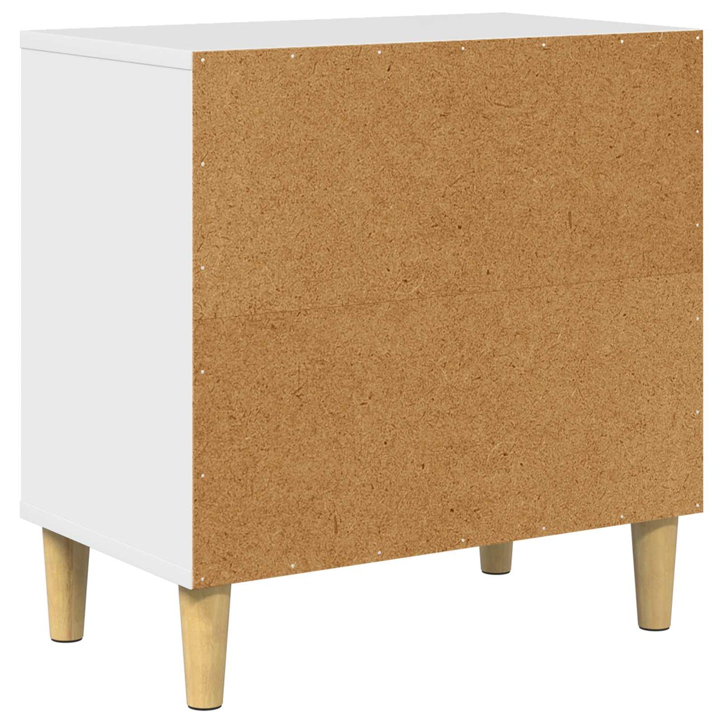 Katės namelis Blizgus baltas 51 x 30 x 52 cm Apdirbta mediena