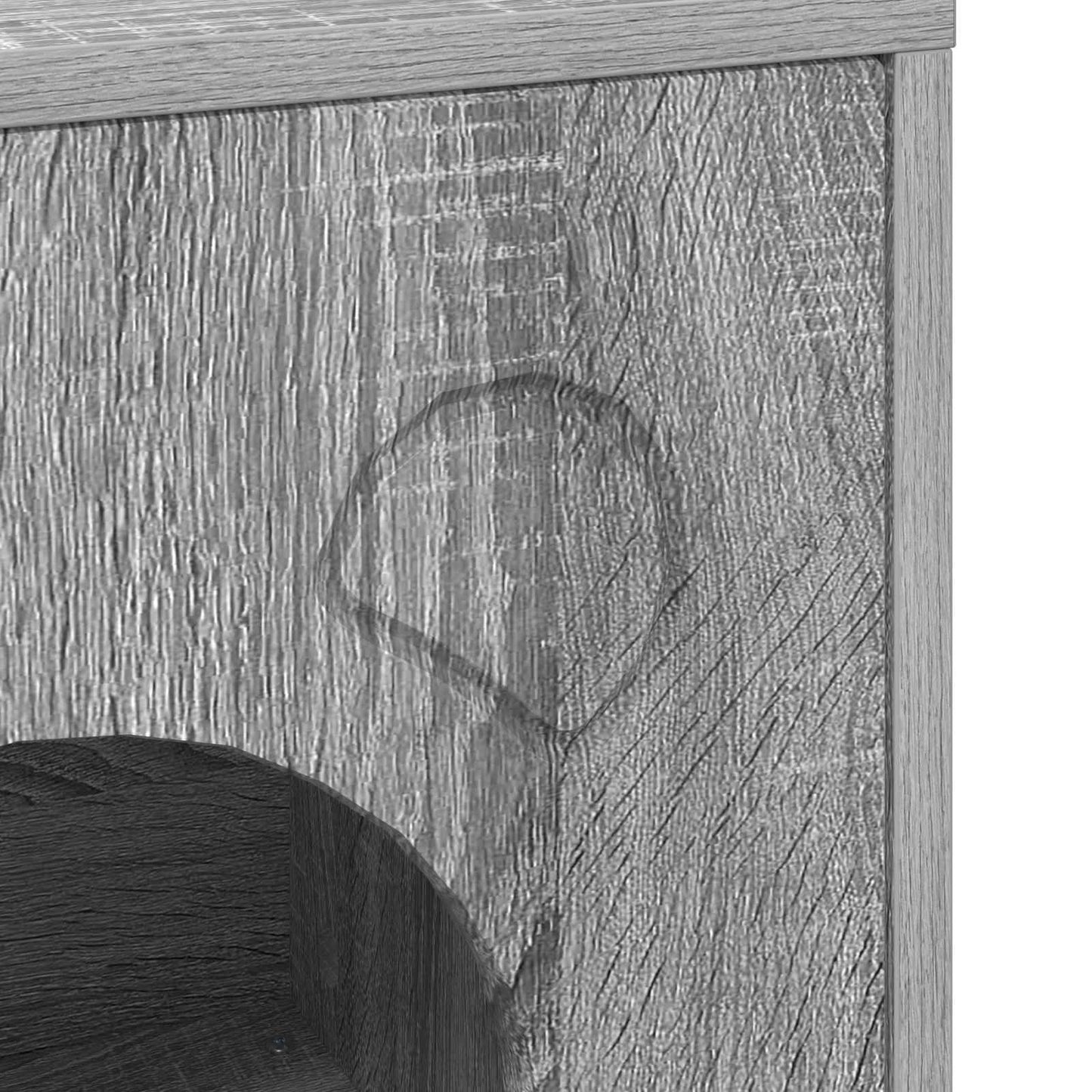 Katės namelis Pilkas Sonoma 42,5 x 40 x 52,5 cm