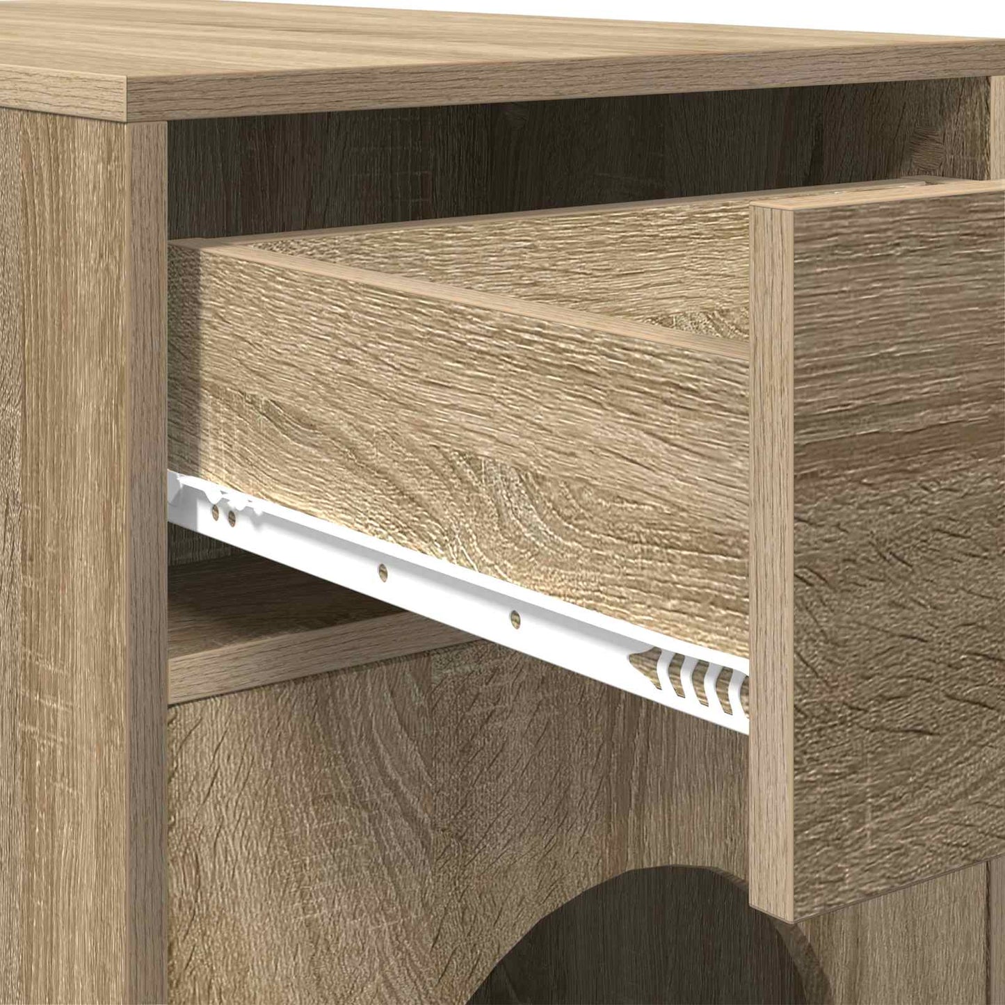 Katės namelis Sonoma 72 x 42.5 x 70 cm Apdirbta mediena