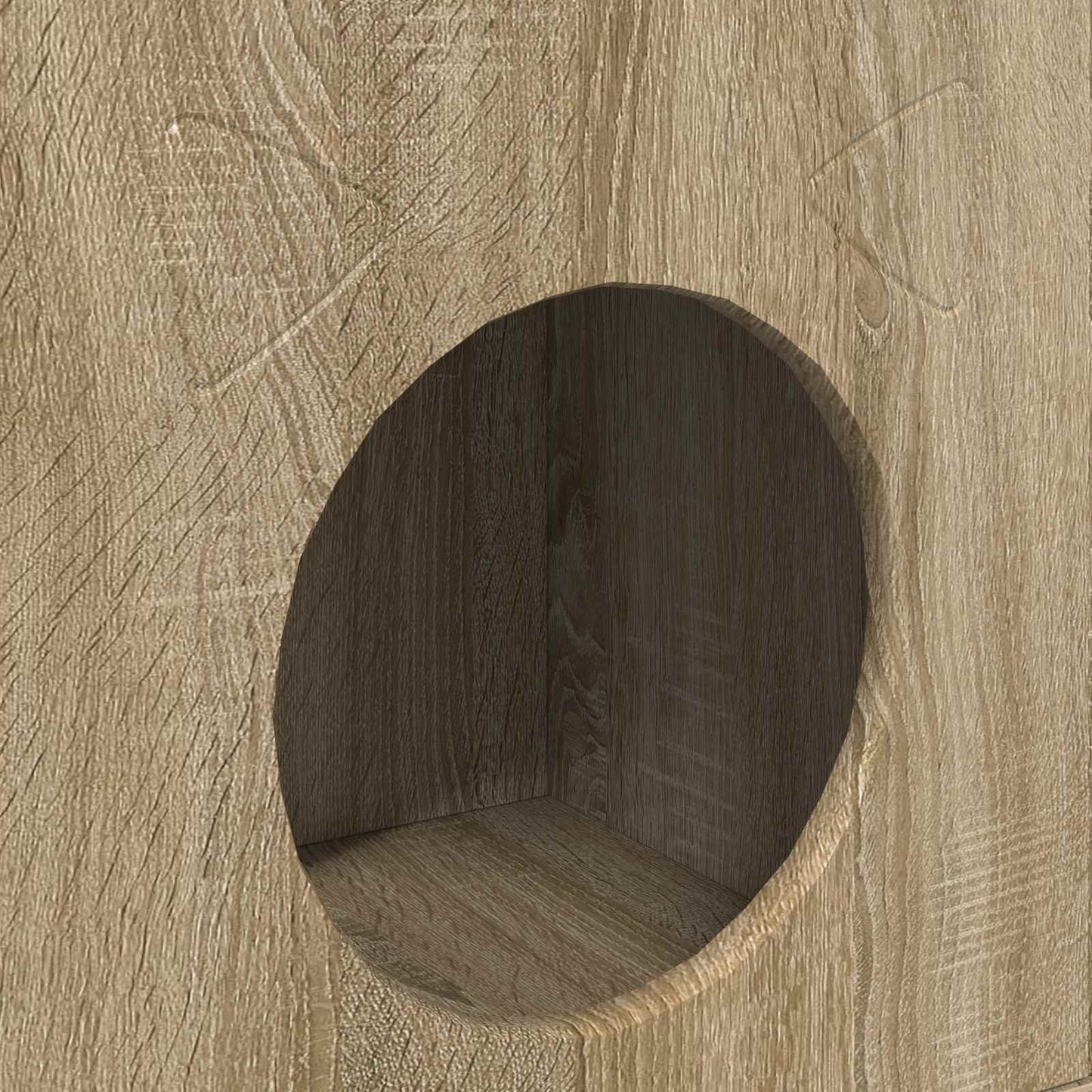 Katės namelis Sonoma 72 x 42.5 x 70 cm Apdirbta mediena