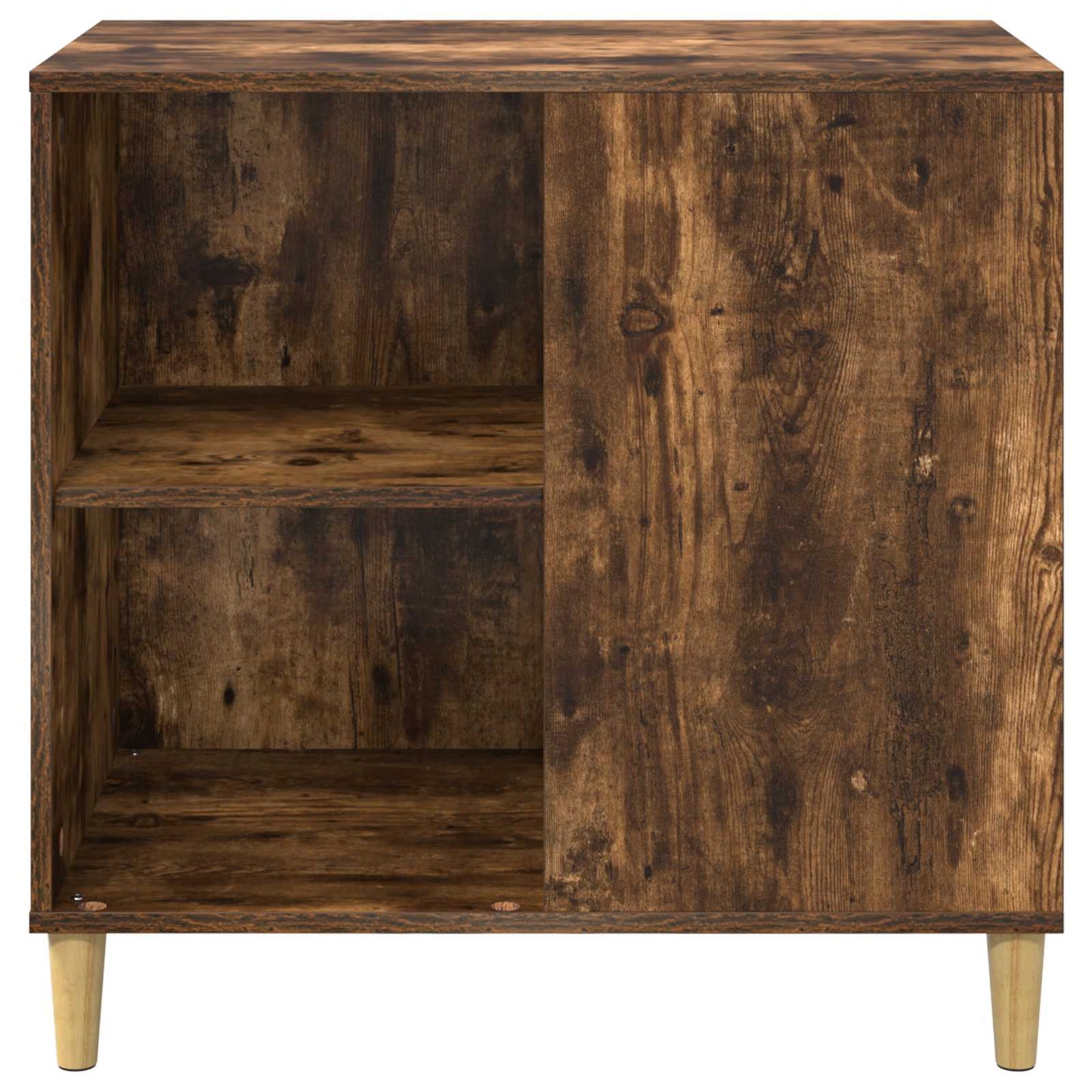 Katės namelis Rūkyta ąžuolas 72 x 42.5 x 70 cm Apdirbta mediena