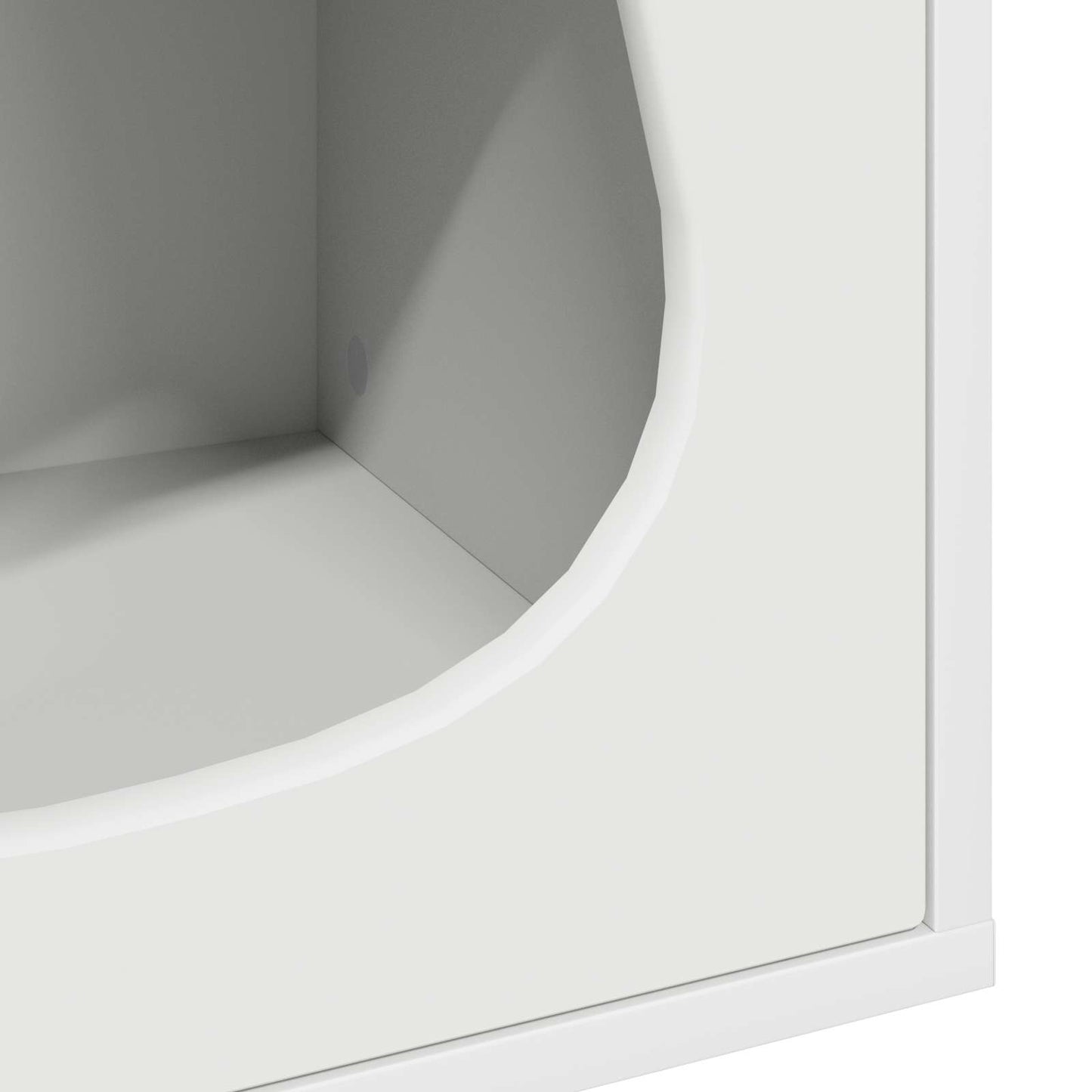 Katės namelis Balta 42.5 x 40 x 52.5 cm Apdirbta mediena