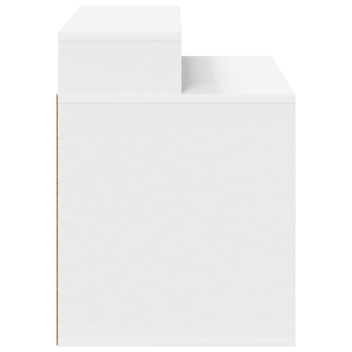 Katės namelis Balta 42.5 x 40 x 52.5 cm Apdirbta mediena