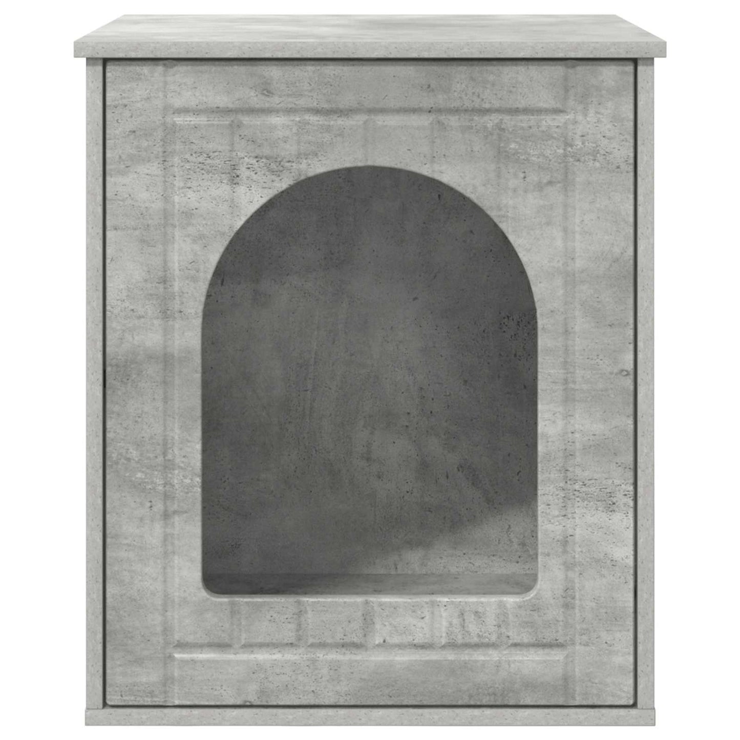 Katės namelis Betoninė 53 x 52 x 62 cm Apdirbta mediena
