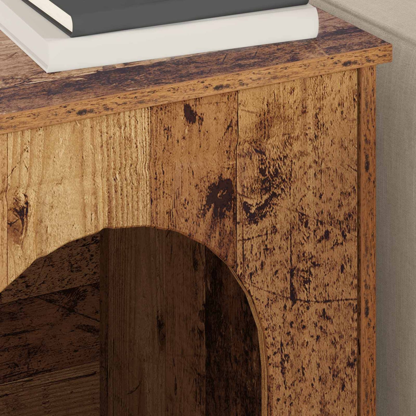 Katės namelis Senas medis 53 x 52 x 62 cm Apdirbta mediena