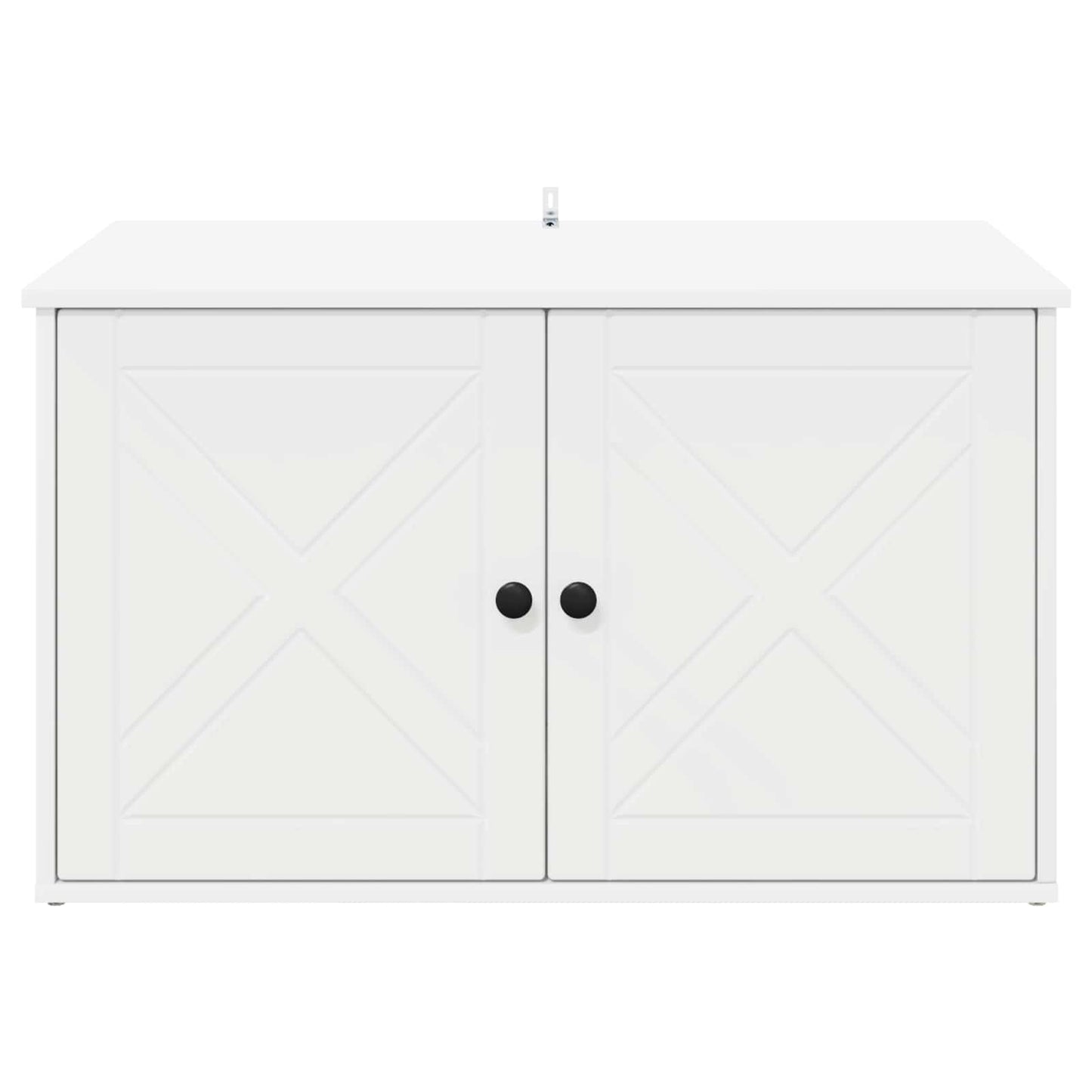 Katės namelis Balta 85 x 55 x 50,5 cm Apdirbta mediena