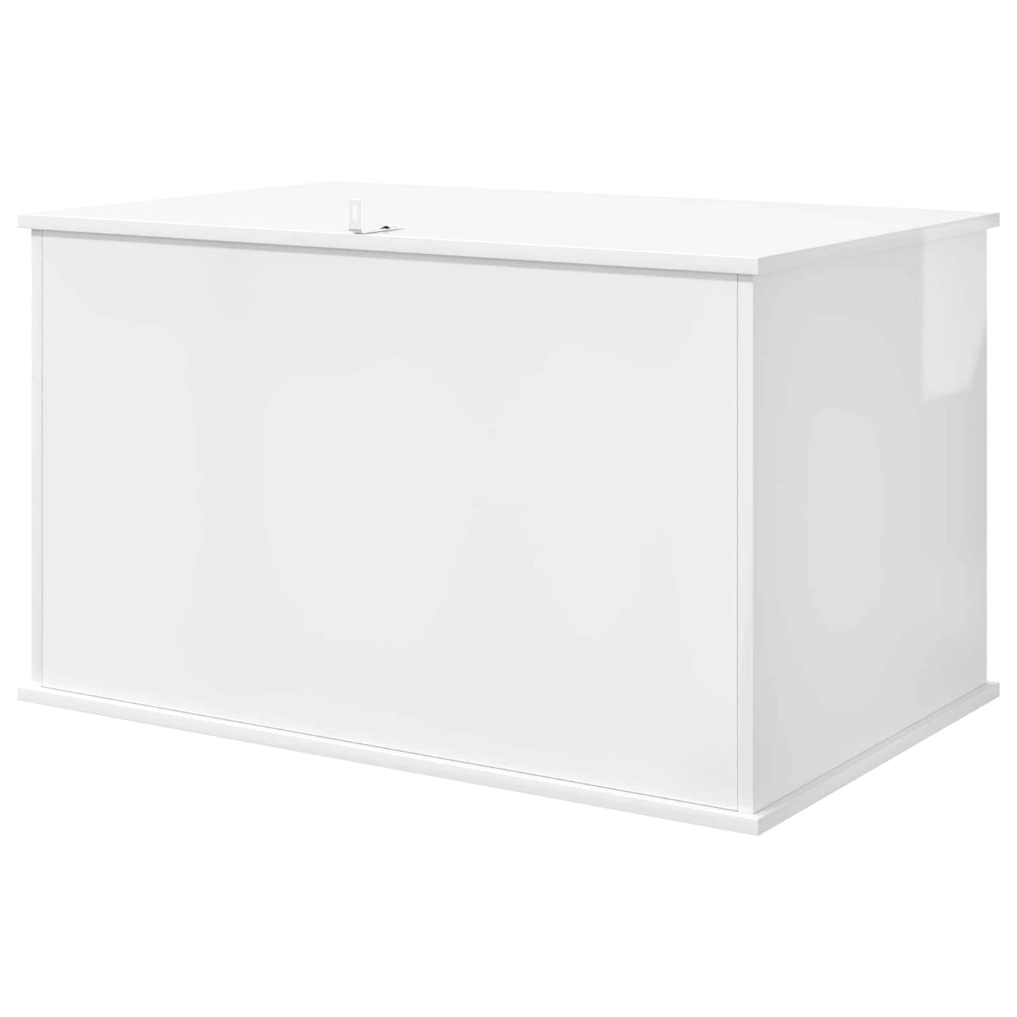 Katės namelis Blizgus baltas 85 x 55 x 50 cm Apdirbta mediena