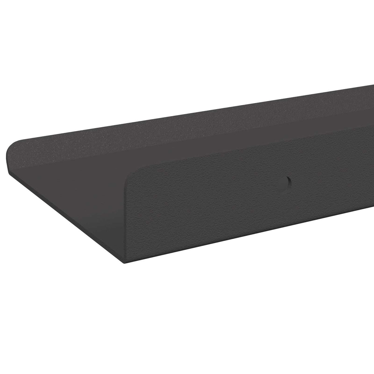 Plūduriuojanti lentyna 3 vnt. Juodas 40 x 9 x 2,5 cm Plienas