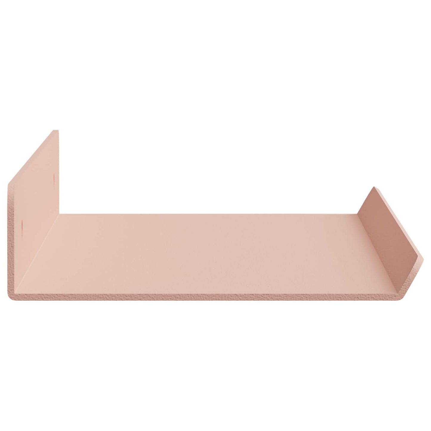 Sieninė lentyna su lentyna 3 pcs Rožinė 40 x 9 x 2,5 cm