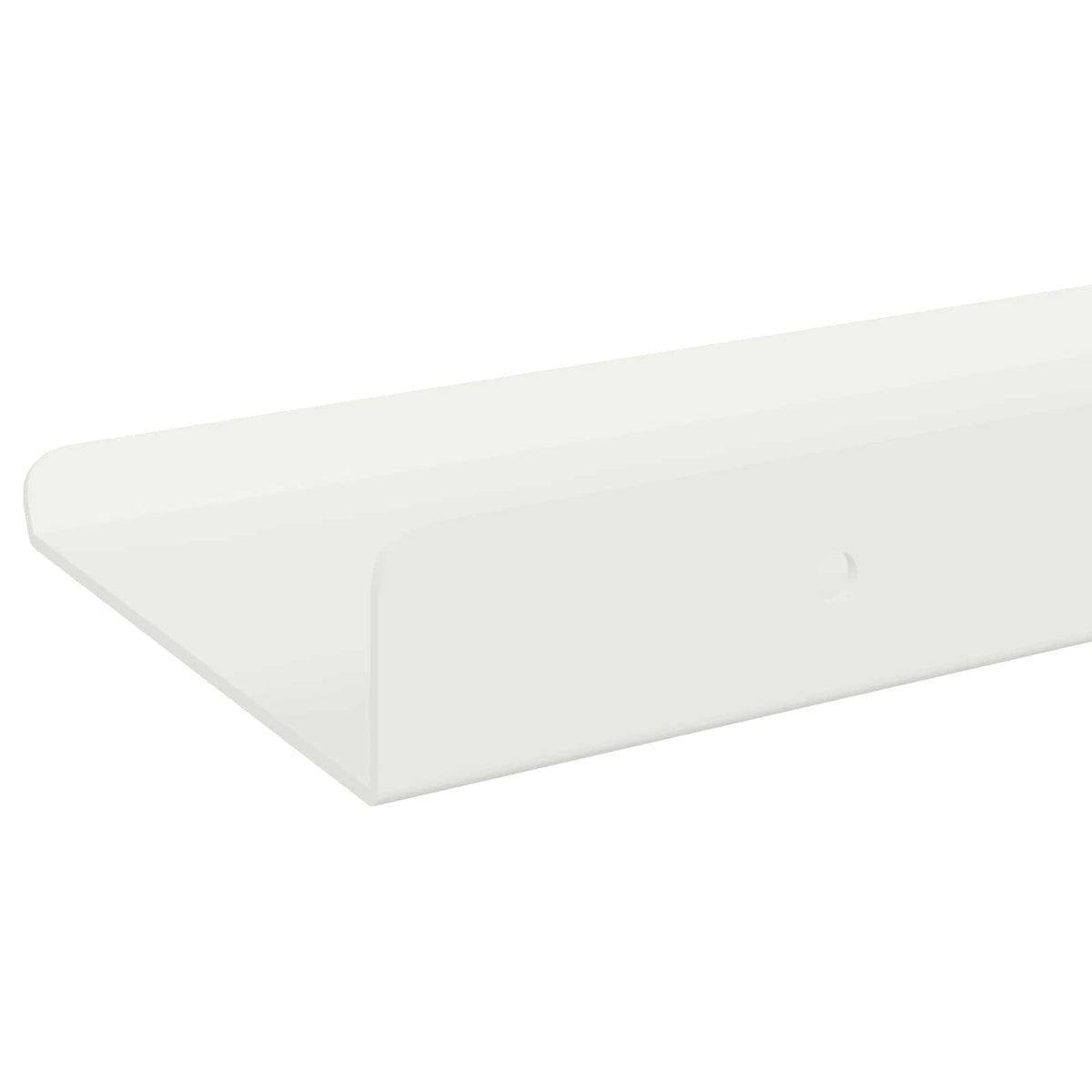 Plūduriuojanti lentyna 2 vnt. Baltas 60 x 8,5 x 2,5 cm Plienas