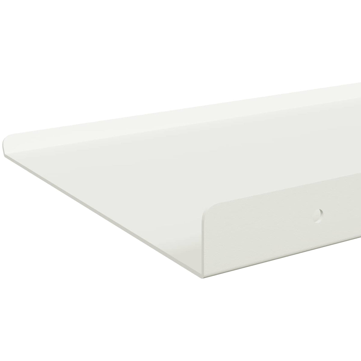 Plūduriuojanti lentyna 2 vnt. Baltas 30 x 18 x 2,5 cm Plienas