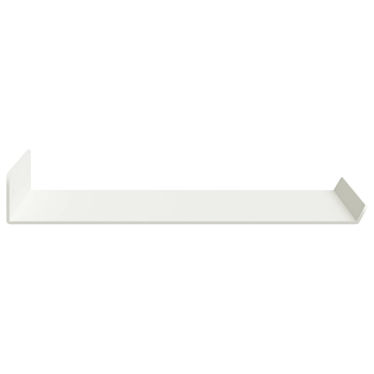 Plūduriuojanti lentyna 2 vnt. Baltas 30 x 18 x 2,5 cm Plienas
