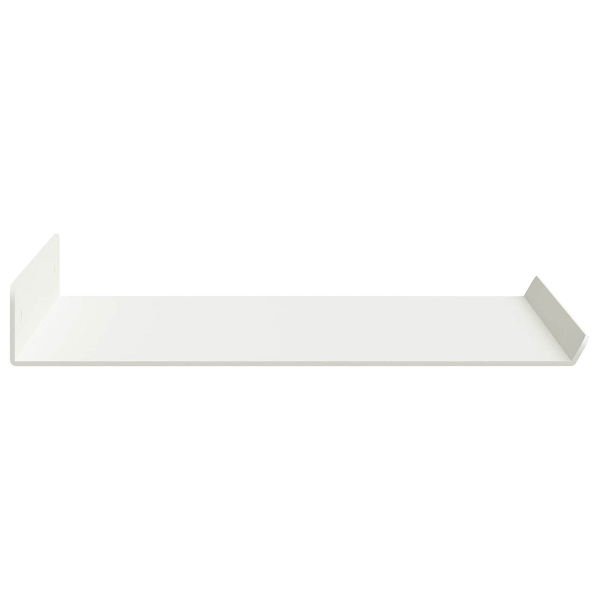 Plūduriuojanti lentyna 2 vnt. Baltas 40 x 18 x 2,5 cm Plienas