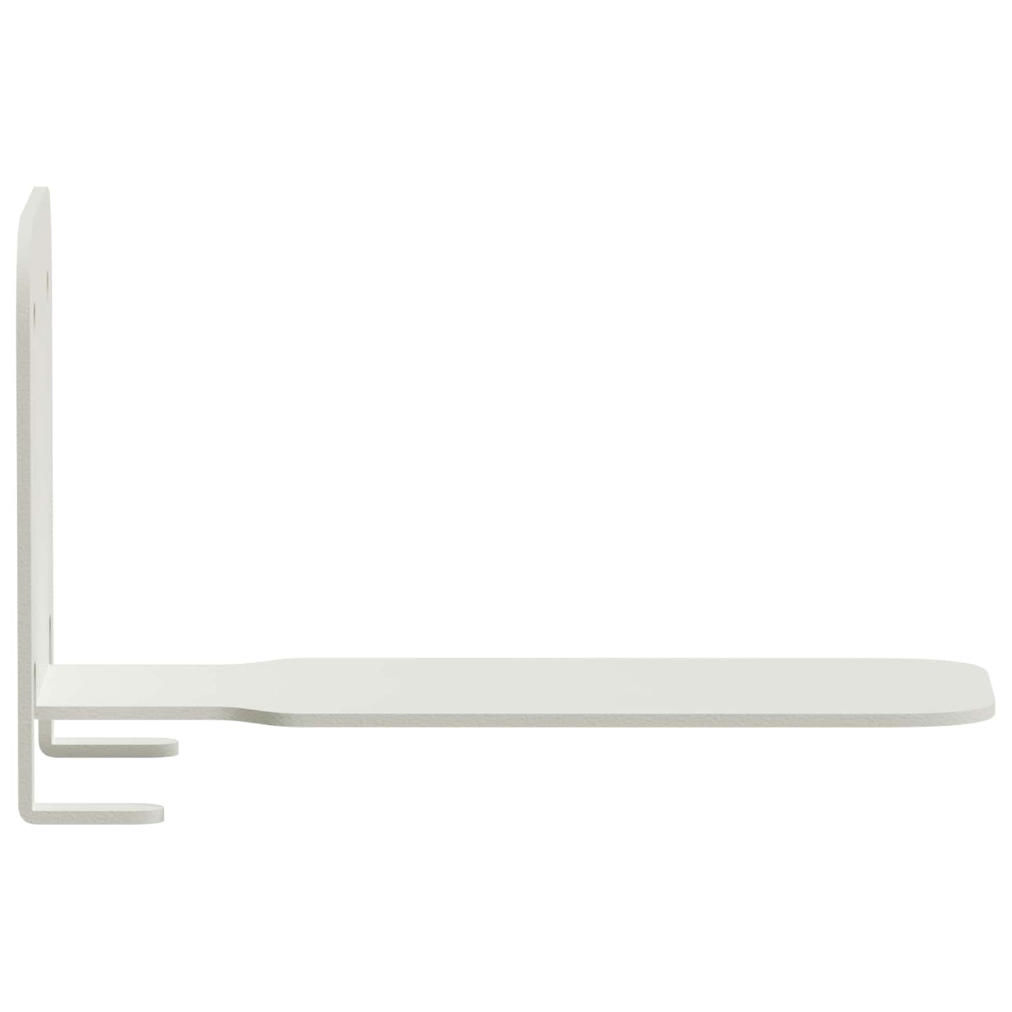 Plūduriuojanti lentyna 4 pcs Baltas 6 x 10,8 x 6,6 cm