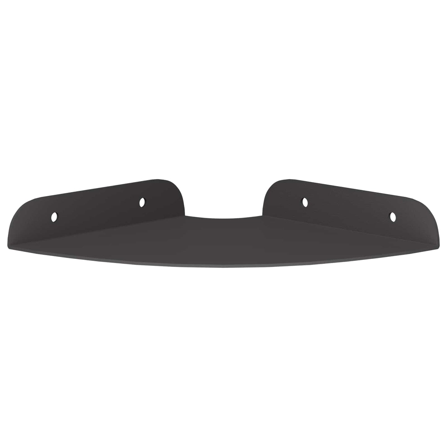 Plūduriuojanti lentyna su lentyna 2 pcs Juodas 15 x 15 x 2 cm