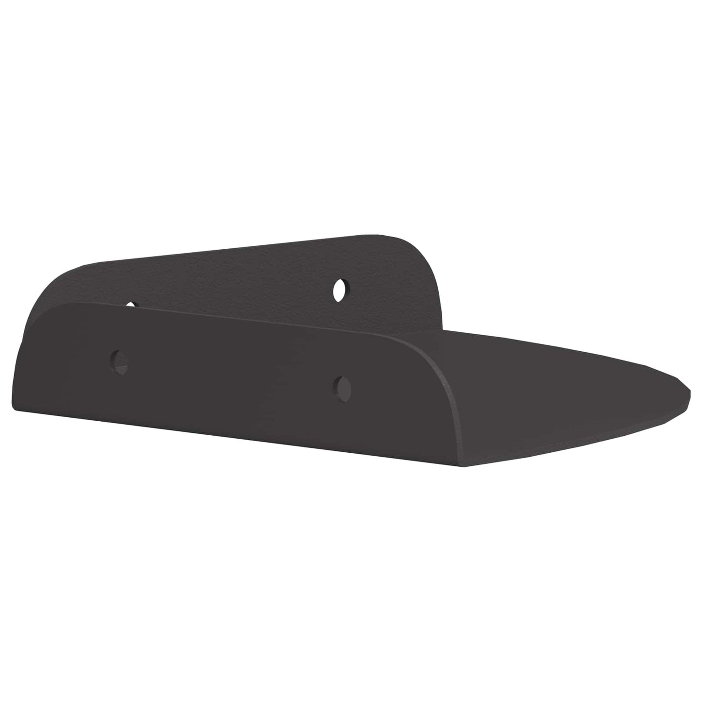 Plūduriuojanti lentyna su lentyna 4 pcs Juodas 15 x 15 x 2 cm