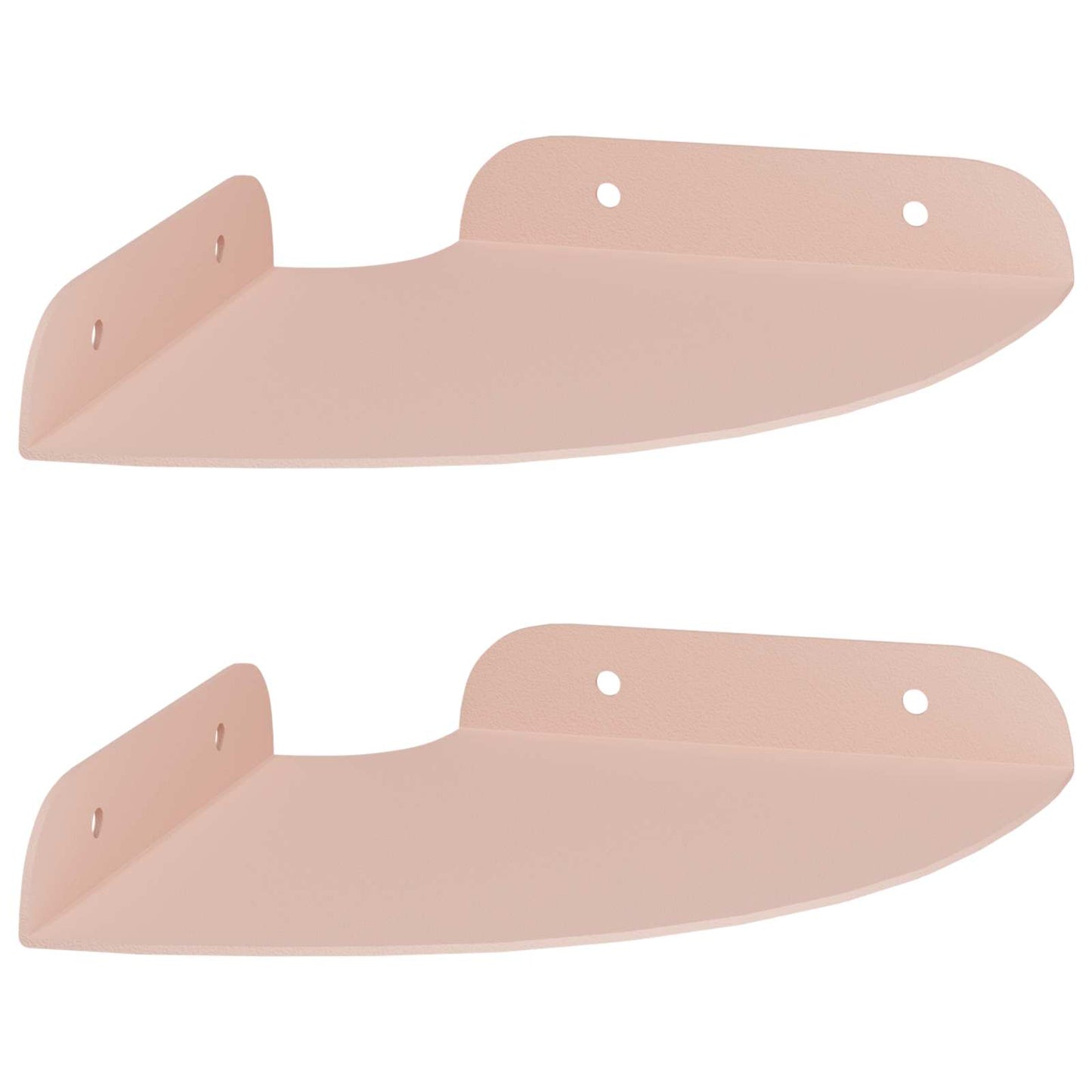 Plūduriuojanti lentyna su lentyna 2 pcs Rožinė 15 x 15 x 2 cm