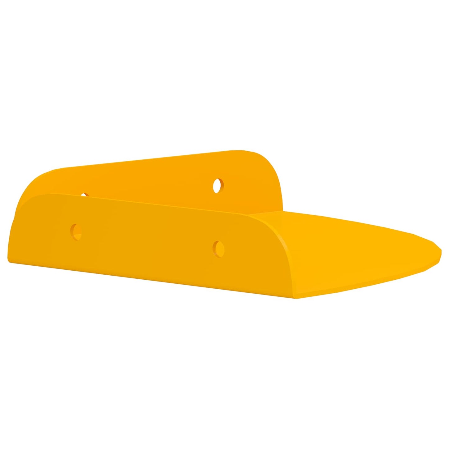 Plūduriuojanti lentyna 2 pcs Garučių geltona 15 x 15 x 2 cm