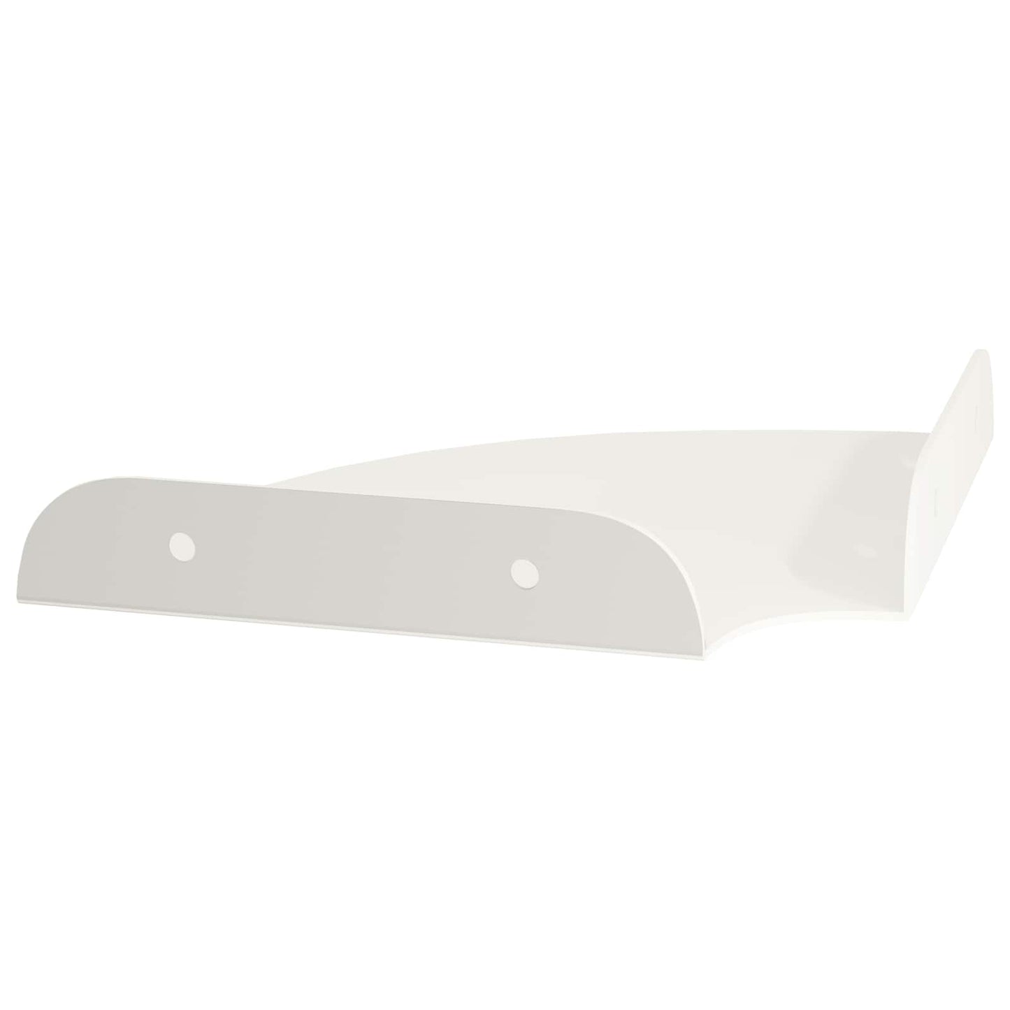 Plūduriuojanti lentyna su lentyna 2 pcs Baltas 15 x 15 x 2 cm