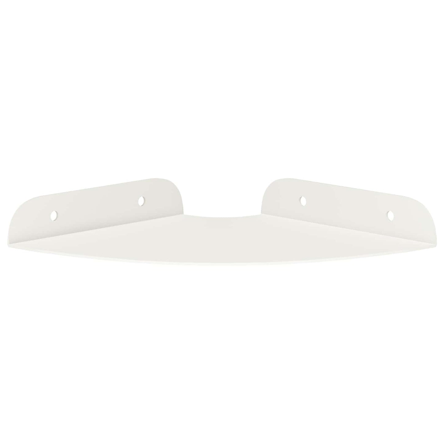 Plūduriuojanti lentyna su lentyna 2 pcs Baltas 15 x 15 x 2 cm