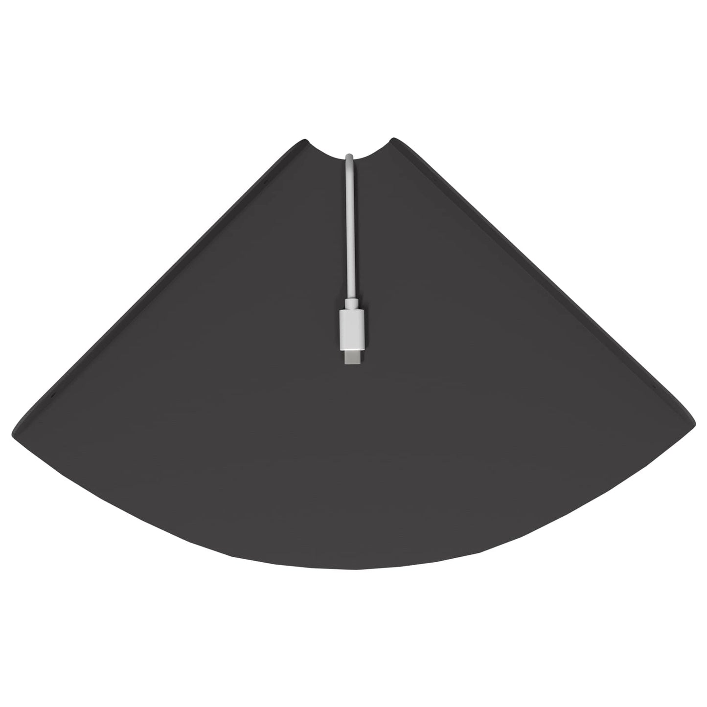 Plūduriuojanti lentyna su lentyna 4 pcs Juodas 24 x 24 x 2 cm