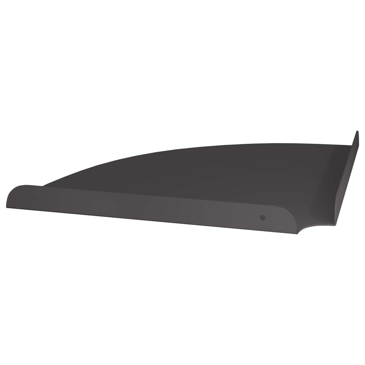 Plūduriuojanti lentyna su lentyna 4 pcs Juodas 30 x 30 x 2 cm
