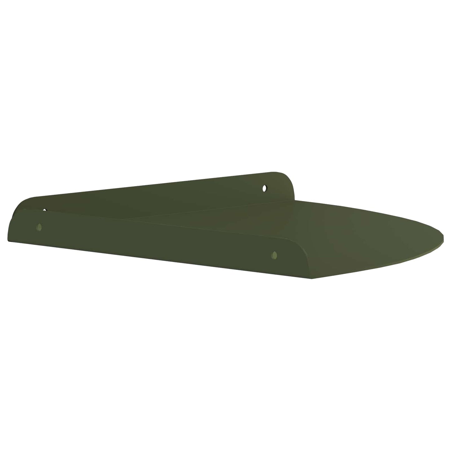 Plūduriuojanti lentyna 4 pcs Alyvuogių žalia 30 x 30 x 2 cm