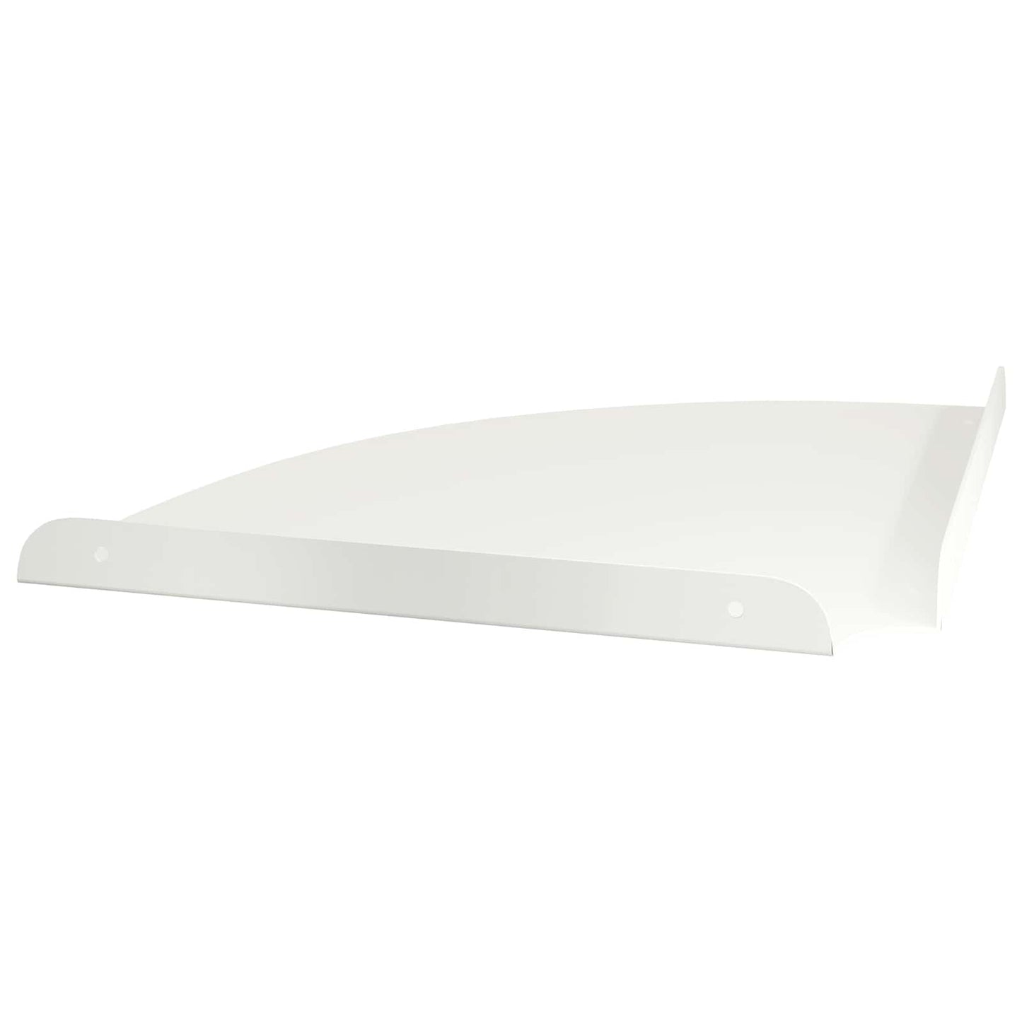 Plūduriuojanti lentyna su lentyna 4 pcs Baltas 30 x 30 x 2 cm