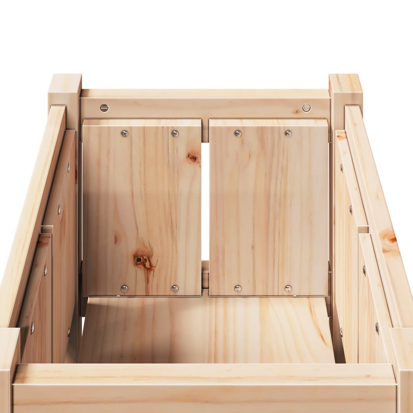 Sodo vazonas Gamta 40 x 40 x 70 cm Kietos pušies mediena