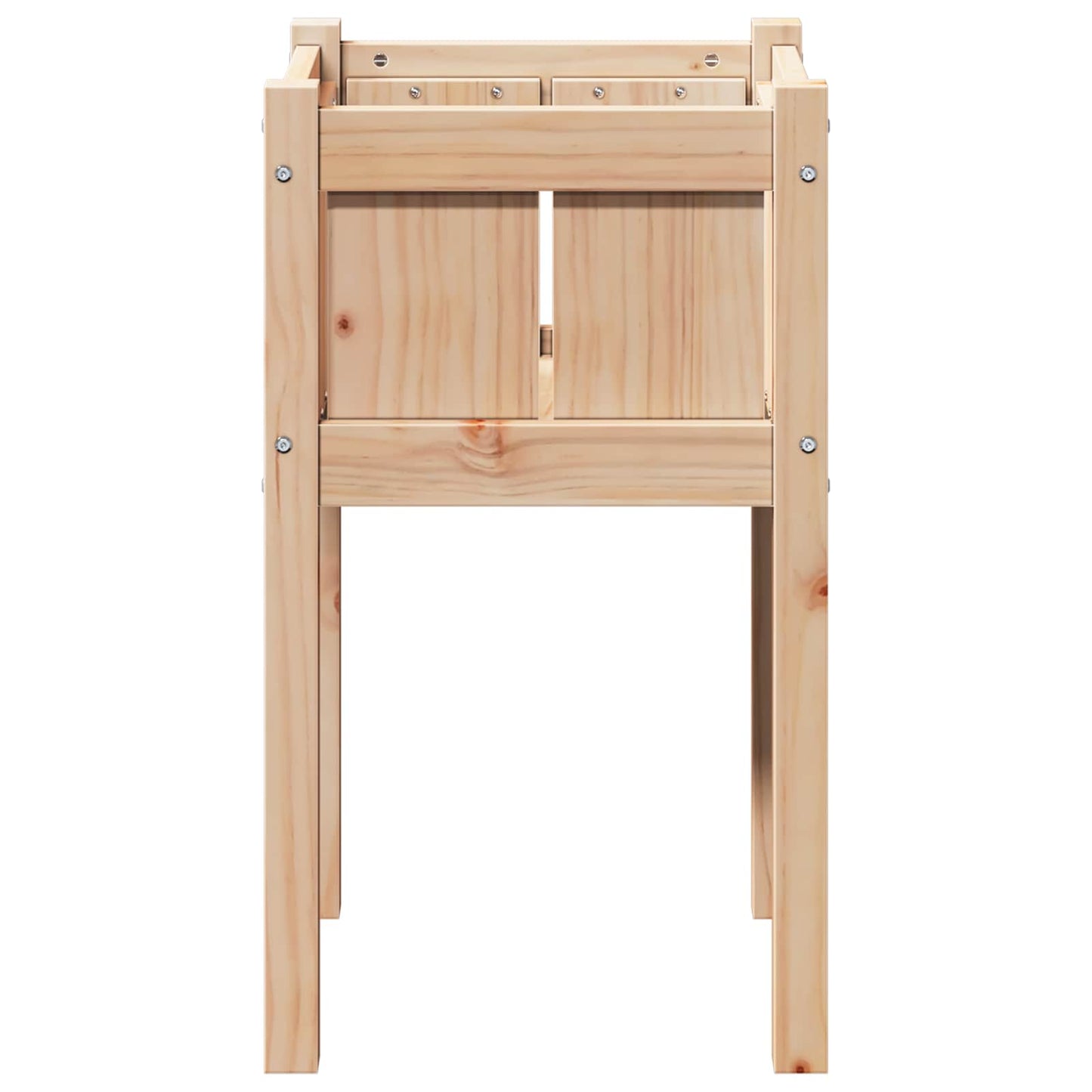 Sodo vazonas Gamta 40 x 40 x 70 cm Kietos pušies mediena