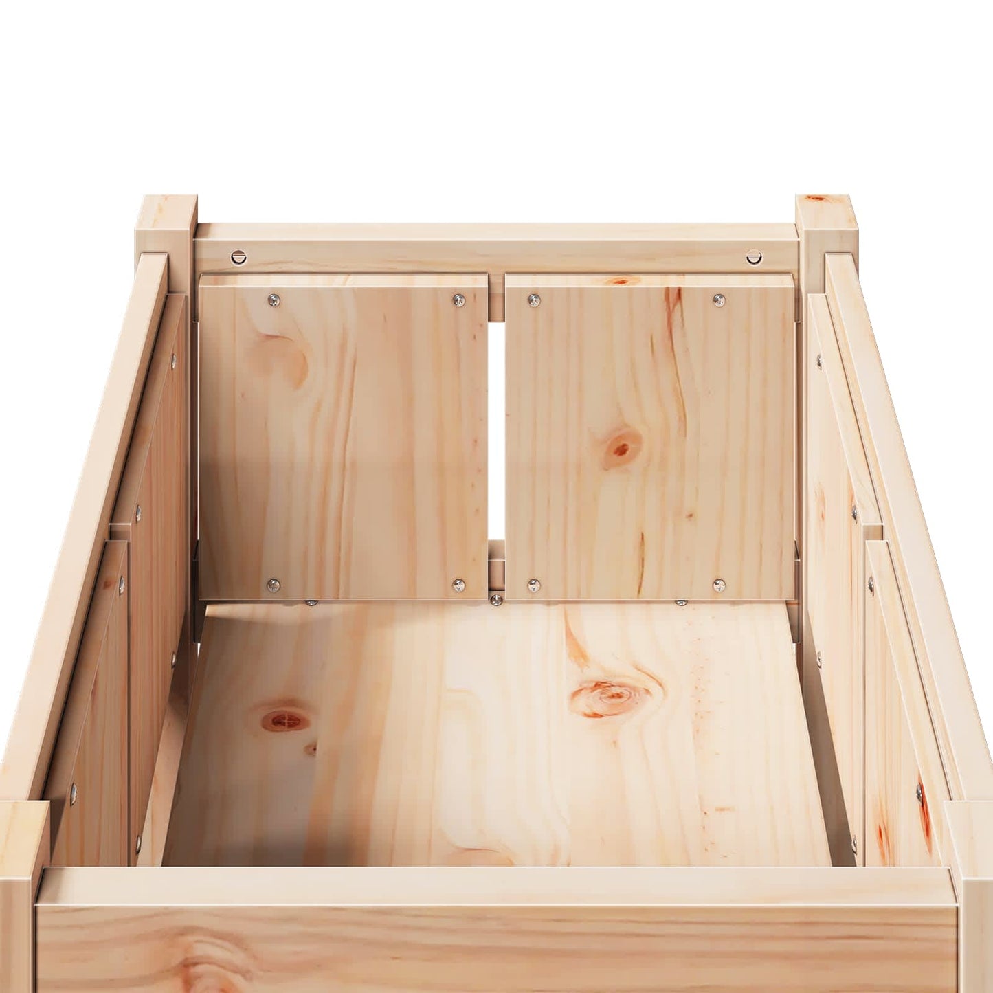 Sodo vazonas Gamta 50 x 50 x 70 cm Kietos pušies mediena