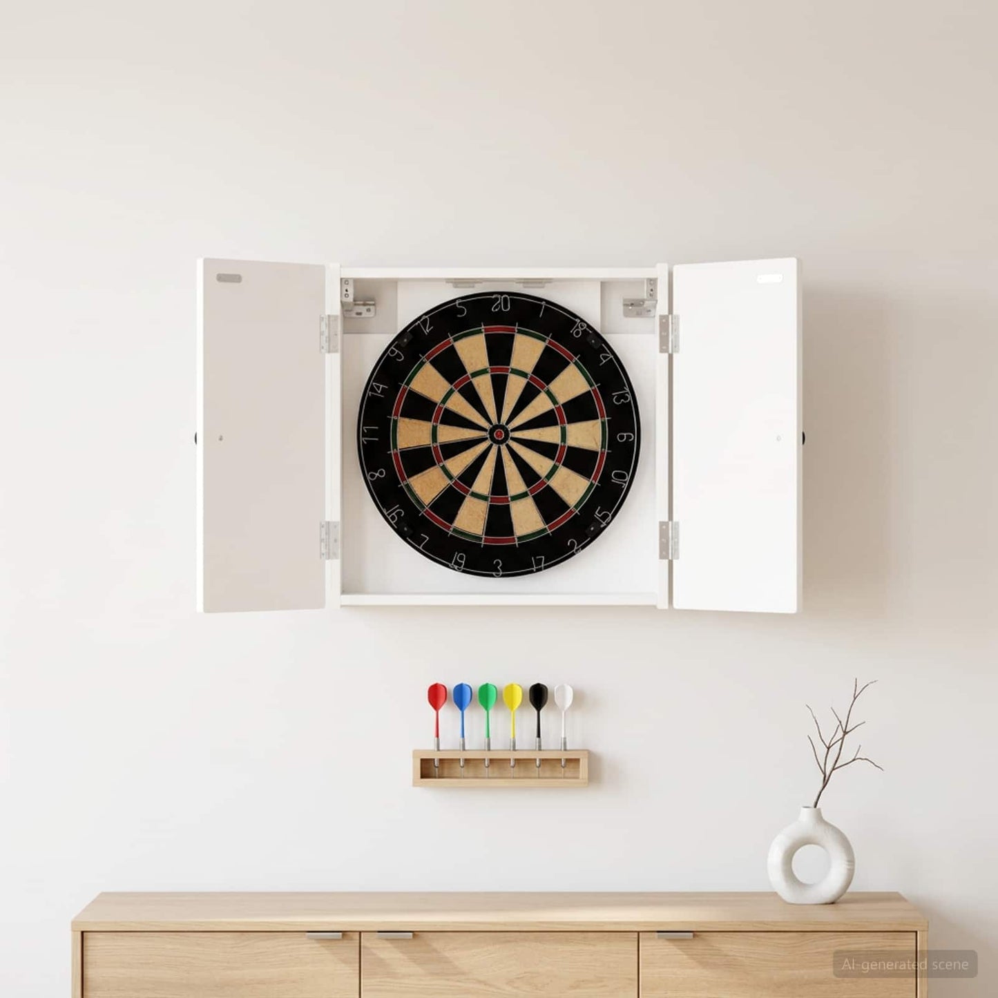 Dartboard spinta EDE Balta 52,5 x 10,5 x 53,5 cm