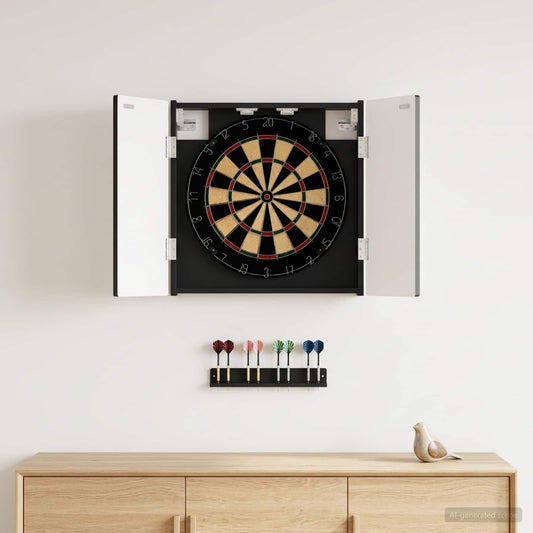 Dartboard spinta DELFT Juoda 52,5 x 10,5 x 53,5 cm