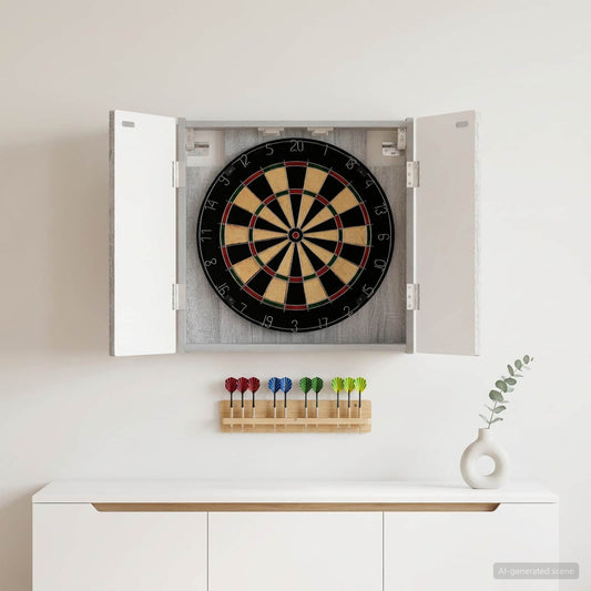 Dartboard spinta ALKMAAR Pilka Sonoma 52,5 x 10,5 x 53,5 cm