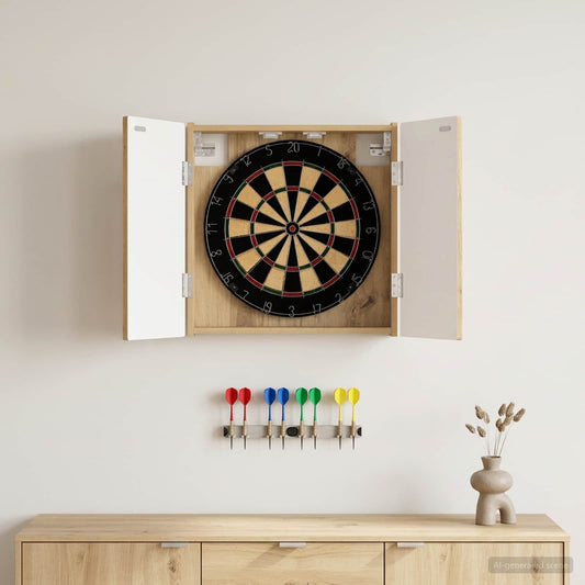 Dartboard spinta DELFT Artisano ąžuolo 52,5 x 10,5 x 53,5 cm