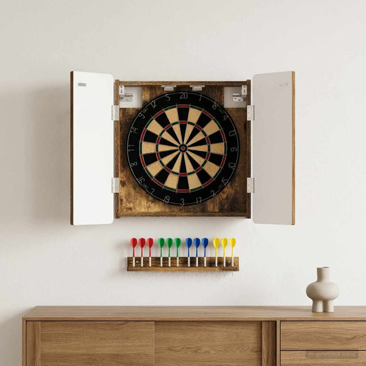 Dartboard spinta ZWOLLE Dūminio ąžuolo 52,5 x 10,5 x 57,5 cm
