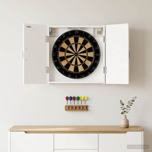 Dartboard spinta HAARLEM Balta 52,5 x 10,5 x 53,5 cm