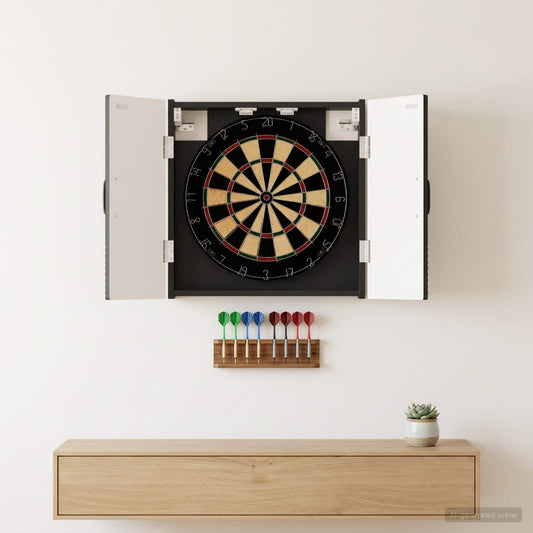 Dartboard spinta HAARLEM Juoda 52,5 x 10,5 x 53,5 cm