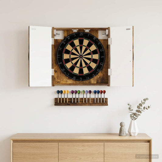 Dartboard spinta HAARLEM Dūminio ąžuolo 52,5 x 10,5 x 53,5 cm