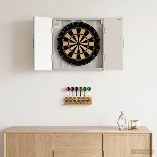 Dartboard spinta HAARLEM Pilka Sonoma 52,5 x 10,5 x 53,5 cm