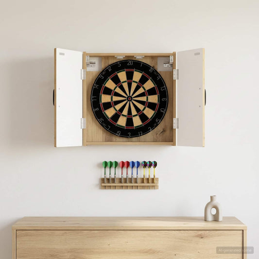 Dartboard spinta HAARLEM Artisano ąžuolo 52,5 x 10,5 x 53,5 cm