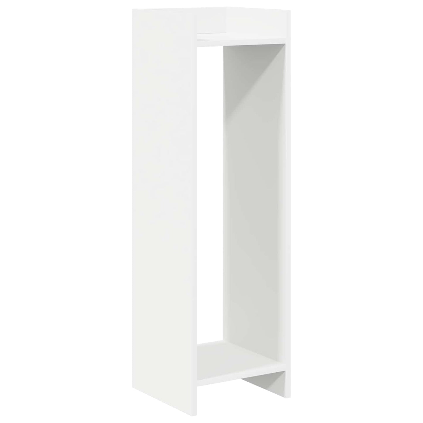 Augalų stovas 2 pcs Baltas 30 x 30 x 100 cm Dirbtinė mediena