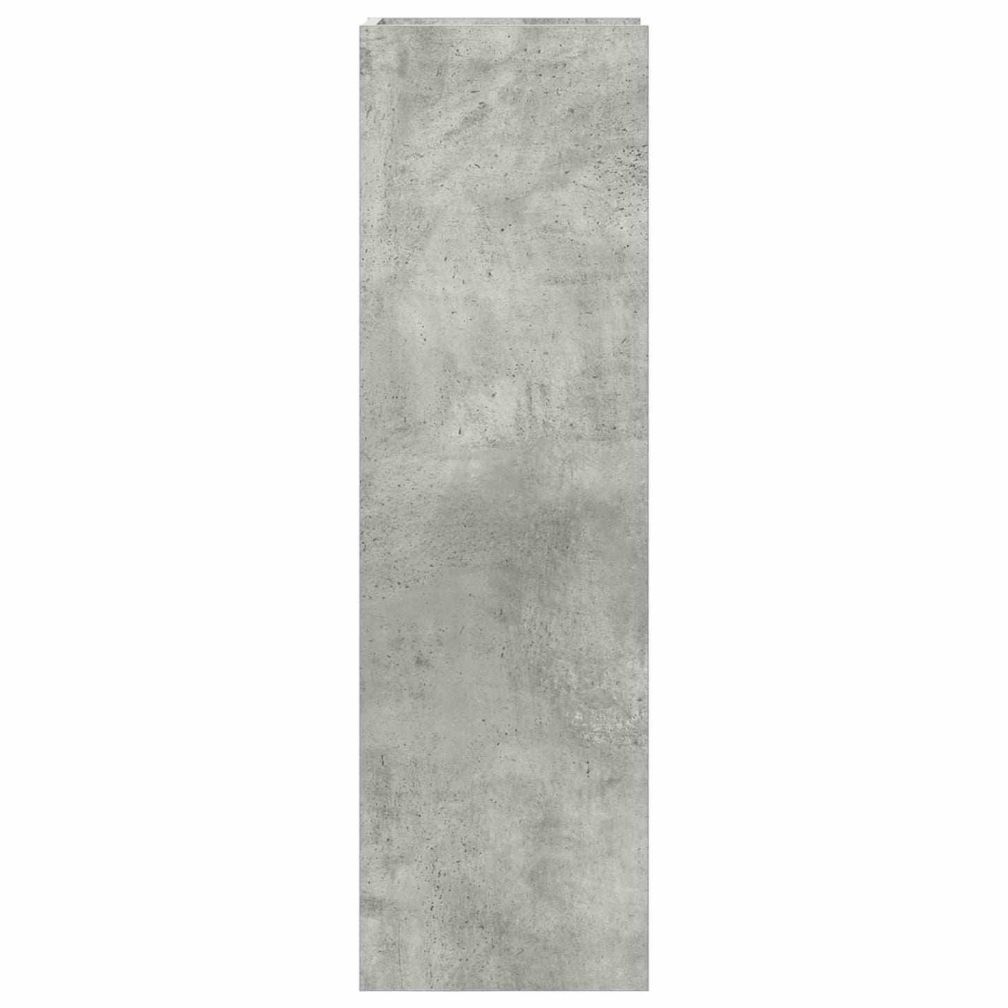 Augalų stovas su lentyna 2 pcs Betono Pilka 30 x 30 x 100 cm