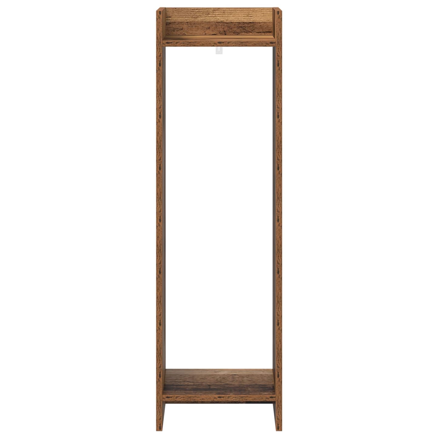 Augalų stovas su lentyna 2 pcs Senas medis 30 x 30 x 100 cm