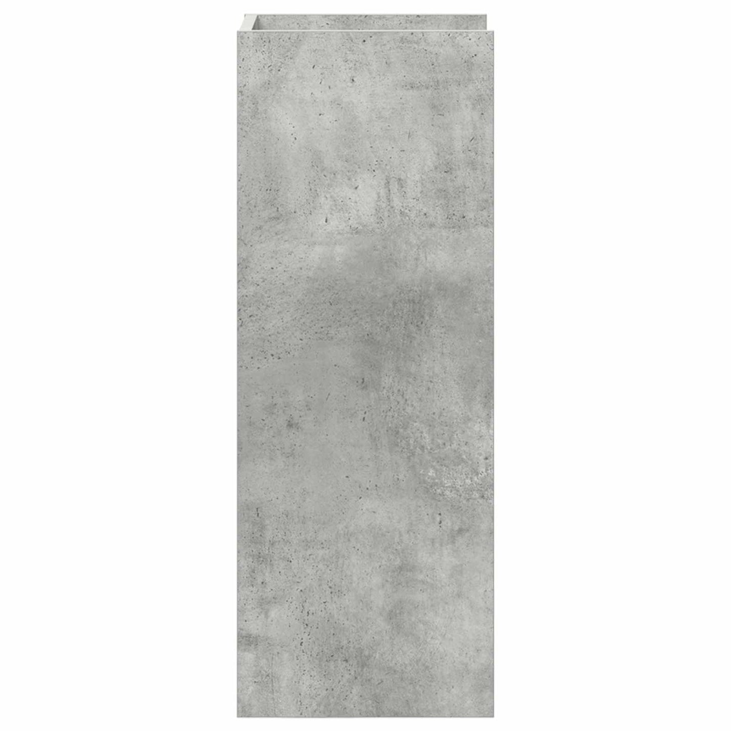 Augalų stovas Betono Pilka 30 x 30 x 80 cm Dirbtinė mediena
